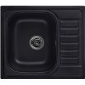 Кухонная мойка Granula GR-5801, черный, 575x495 мм