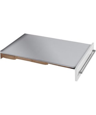 Выдвижной стол в шкаф Hailo Rapid, ширина 600 мм, цвет серый металлик