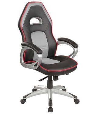 Кресло компьютерное Signal Q-055 (черный/серый/красный)