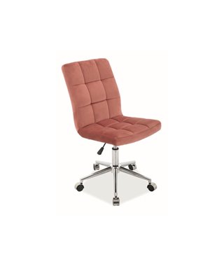 Кресло компьютерное SIGNAL Q-020 VELVET (античный розовый)
