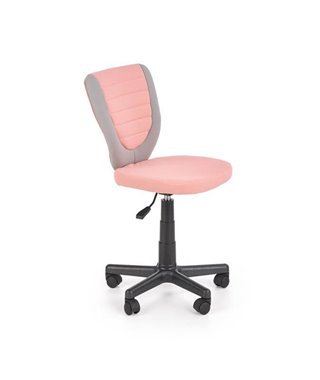 Кресло компьютерное Halmar TOBY (серо-розовый)
