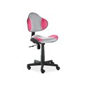 Кресло компьютерное Signal Q-G2 (розовый/серый)