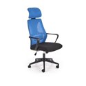 Кресло компьютерное Halmar VALDEZ (синий/черный)