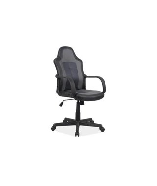 Кресло компьютерное SIGNAL CRUZ (черный/серый)