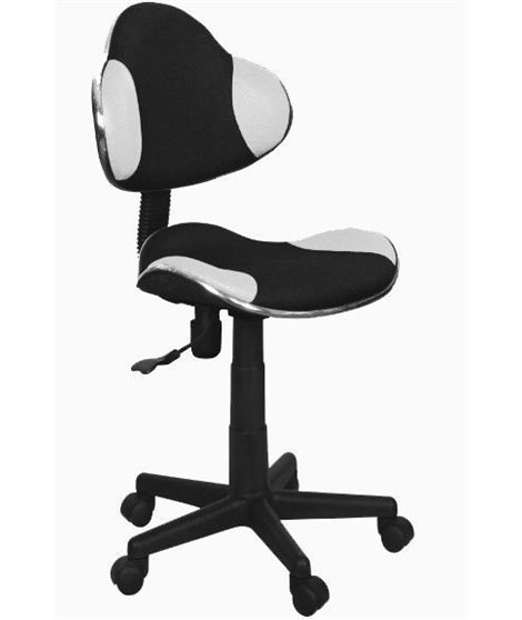 Кресло компьютерное Signal Q-G2 (черный/белый)