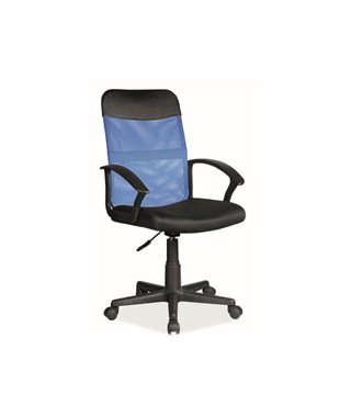 Кресло компьютерное SIGNAL Q-702 (синий/черный)