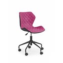 Кресло компьютерное Halmar MATRIX (розовый/черный)