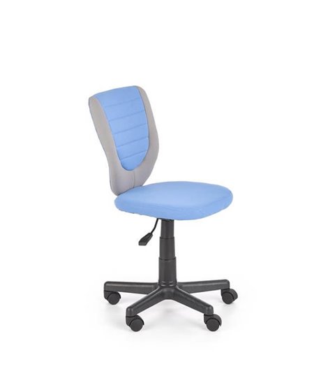 Кресло компьютерное Halmar TOBY (серо-синий)