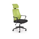 Кресло компьютерное Halmar VALDEZ (зеленый/черный)