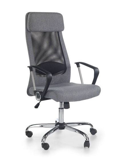 Кресло компьютерное Halmar ZOOM (черно-серый)