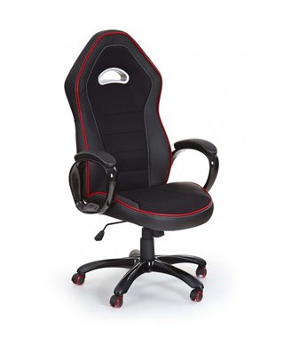 Кресло компьютерное Halmar ENZO (черный/красный)