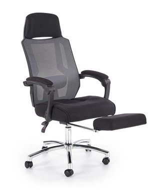 Кресло компьютерное Halmar FREEMAN (черный/серый)
