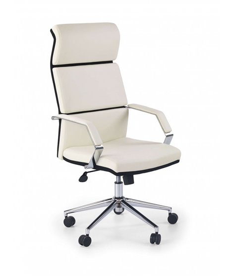 Кресло компьютерное Halmar COSTA (белый/черный)