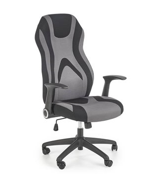 Кресло компьютерное Halmar JOFREY (серо-черный)
