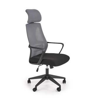 Кресло компьютерное Halmar VALDEZ (черный/серый)