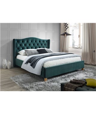 Кровать Signal ASPEN Velvet (зеленый) 160/200