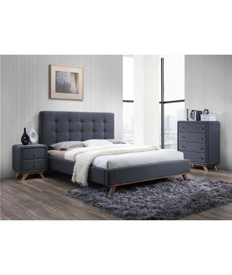 Кровать Signal MELISSA (серый) 160/200