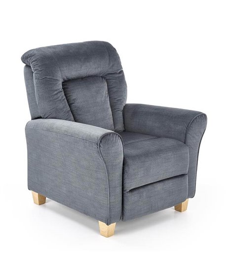 Кресло раскладное Halmar BARD (серый)