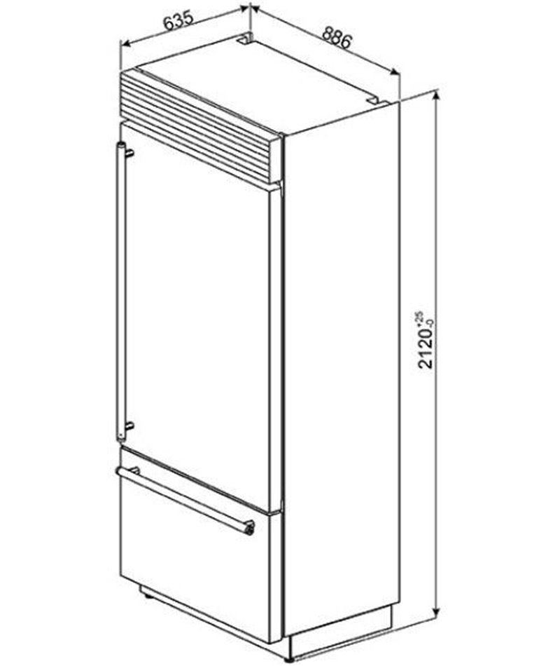 Габариты холодильника. Холодильник Smeg rf396rsix. Smeg rf376lsix. Smeg rf396lsix. Smeg rf376rsix.