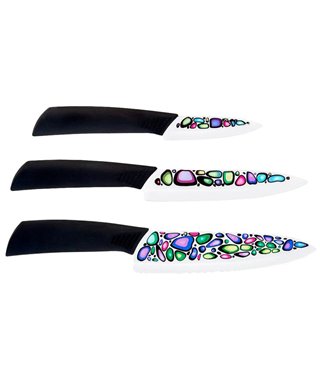 Набор ножей Mikadzo Imari-W-ST-SET IKW-ST-SET3-PL