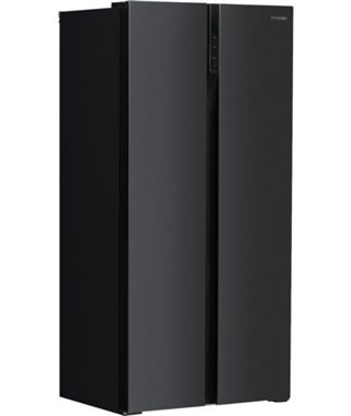 Холодильник Hyundai CS4505F, черная сталь