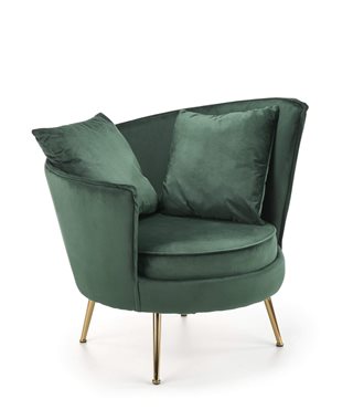 Кресло Halmar ALMOND (темно-зеленый)