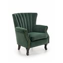Кресло Halmar TITAN (темно-зеленый)