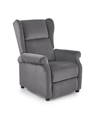 Кресло Halmar AGUSTIN 2 раскладное (серый)