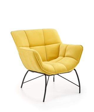 Кресло Halmar BELTON (желтый)