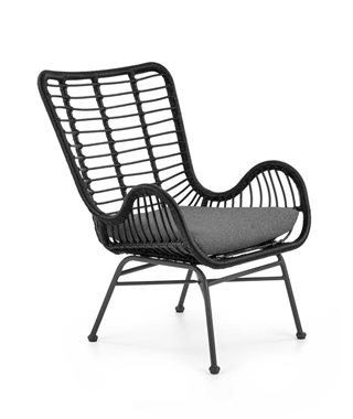 Кресло Halmar IKARO 2 (черный/серый)