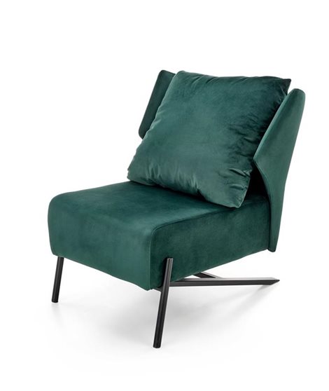 Кресло Halmar VICTUS (темно-зеленый/черный)
