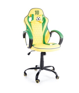 Кресло компьютерное Signal BRAZIL (желтый/зеленый)