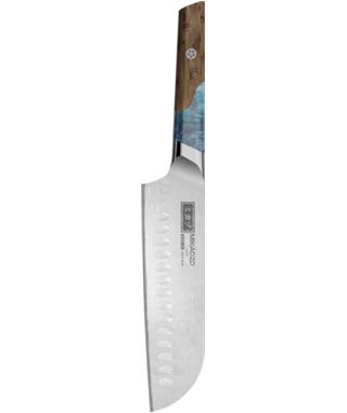 Нож сантоку Mikadzo Damascus Kuon 4992036, 4992037