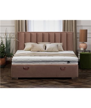 Кровать SIGNAL MARANI II VELVET (античный розовый) 160/200
