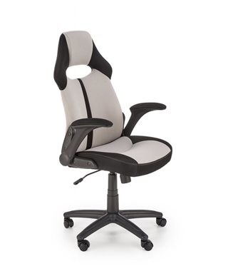 Кресло компьютерное HALMAR BLOOM (серый/черный)